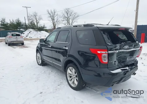 2015 Ford Explorer Limited z USA, uszkodzony, nr VIN 1FM5K8F84FGC03139